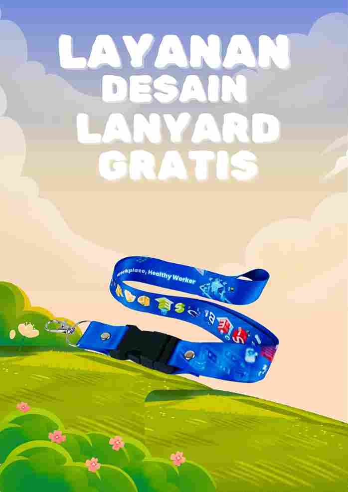 Layanan Desain Lanyard Gratis Kendal